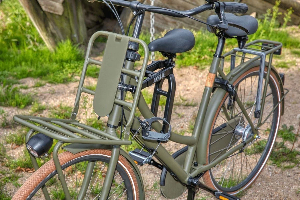 Zadel Op Buis Mirage Jantje Inclusief Voetsteunen Universeel - Zwart - Afbeelding 3