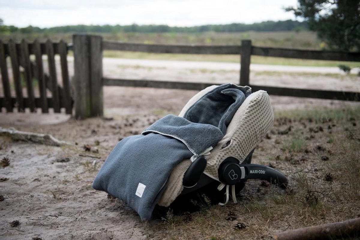 Koeka Hoes Voor Baby Autostoel 0+ Antwerp - Zand - Afbeelding 4