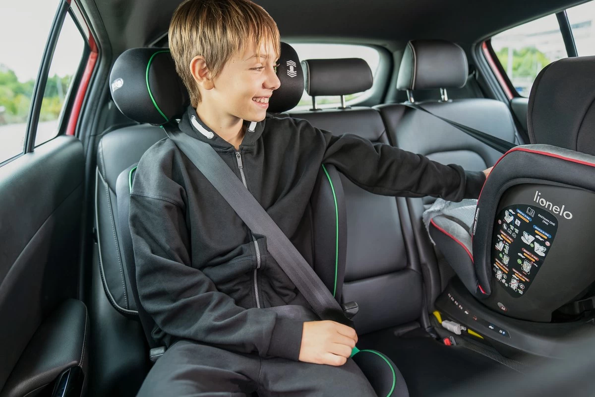 Lionelo Neal - Premium Autostoel - Hoofdsteunverstelling - Ventilatiesysteem - ISOFIX Tot 12 Jaar - Afbeelding 7