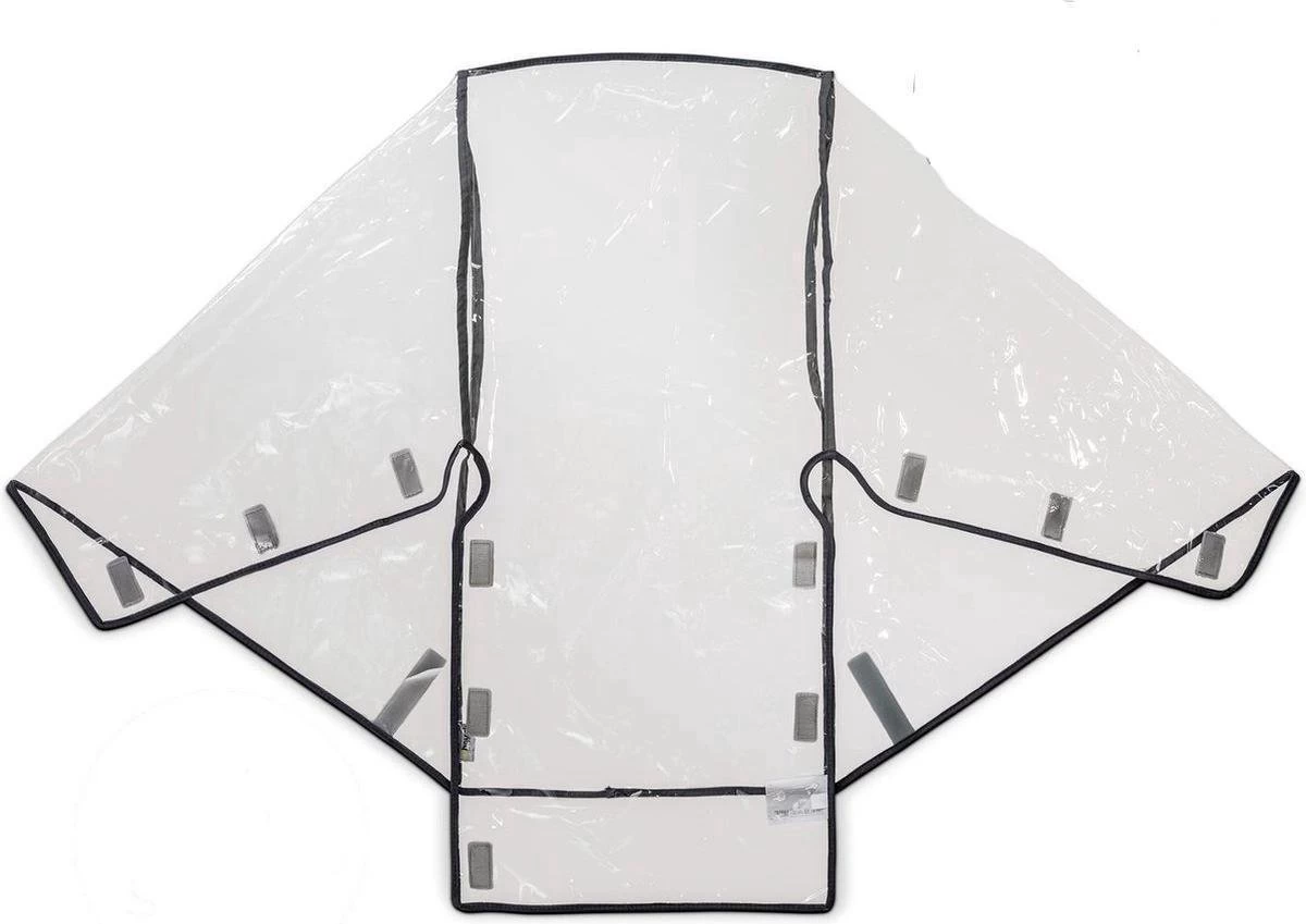 Hauck Regenhoes - Geschikt Voor Buggy's - Transparant, Grijs
