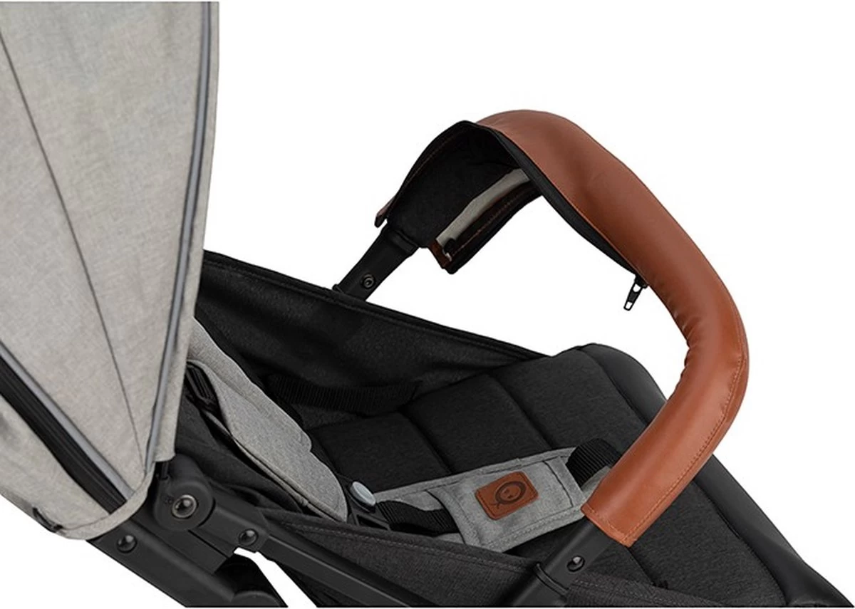 MoMi Wandelwagen Estelle - Grey - Afbeelding 13