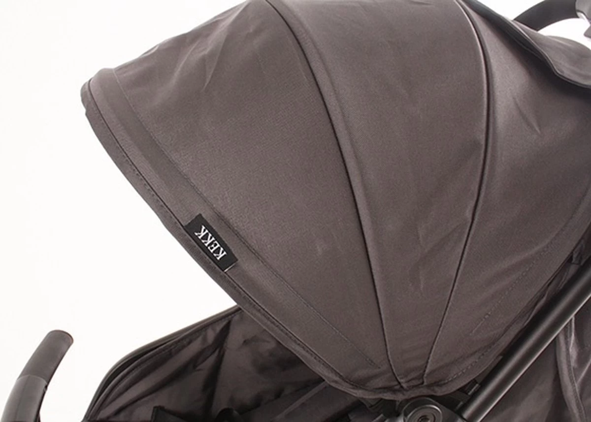 Kekk Buggy Ymo Plus Junior 45 X 105 Cm Aluminium Grijs - Afbeelding 3