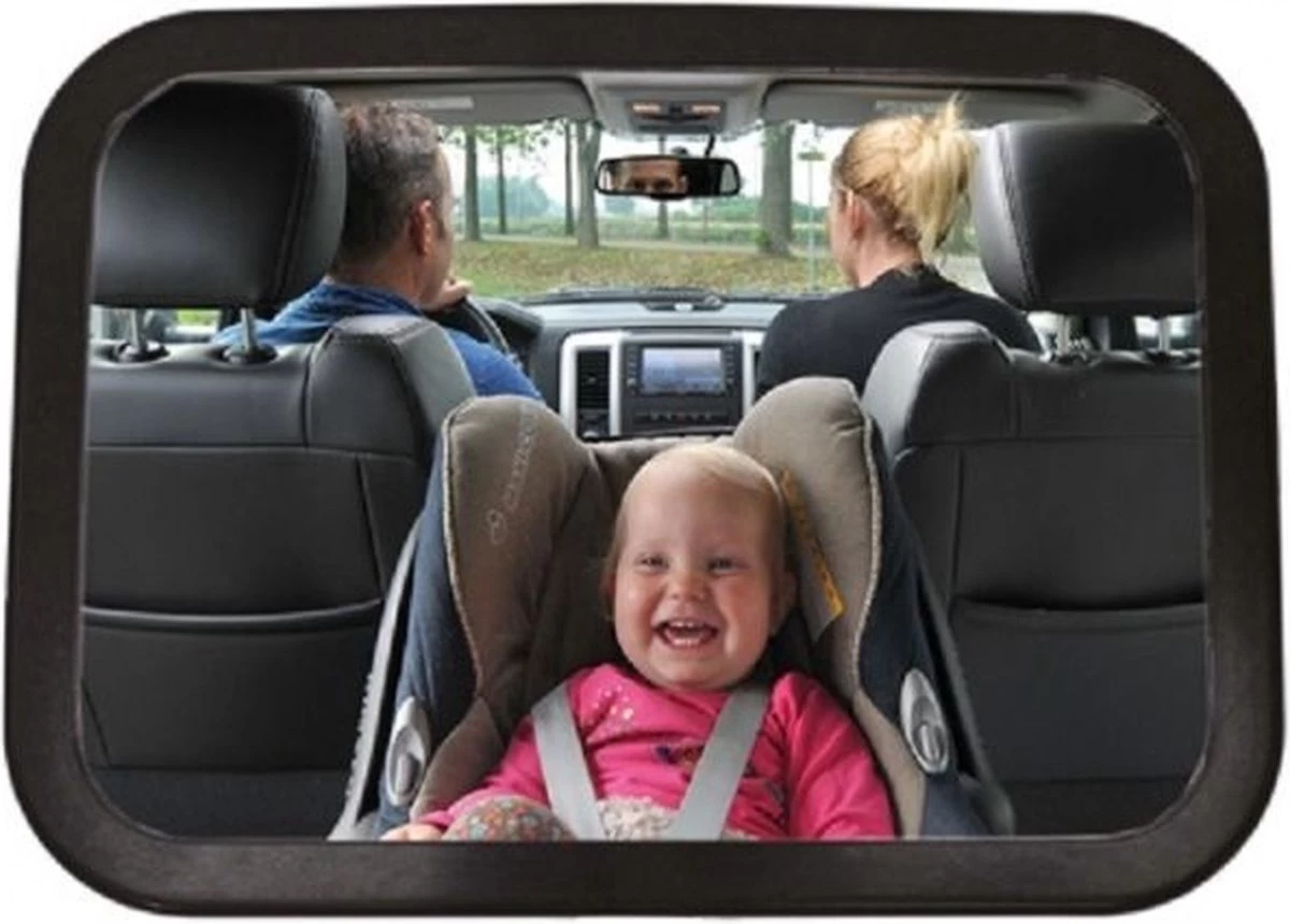 Dc Brands - Verstelbare Spiegel Voor In De Auto - Kinderspiegel Auto - Spiegel - Baby - Veiligheid - Afbeelding 8