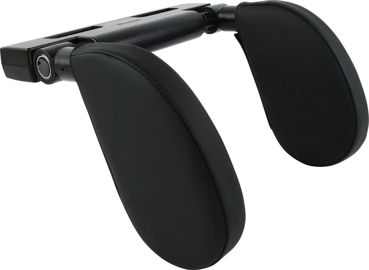 Hoofdsteun Auto - Hoofdsteun Auto Kinderen - Nekkussen Auto - Neksteun Auto - Autokussen - Volwassenen En Kinderen - Verstelbaar - Zwart - Afbeelding 7