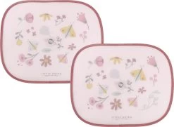 Little Dutch Zonnescherm - Flowers & Butterflies - Set Van 2 Stuks