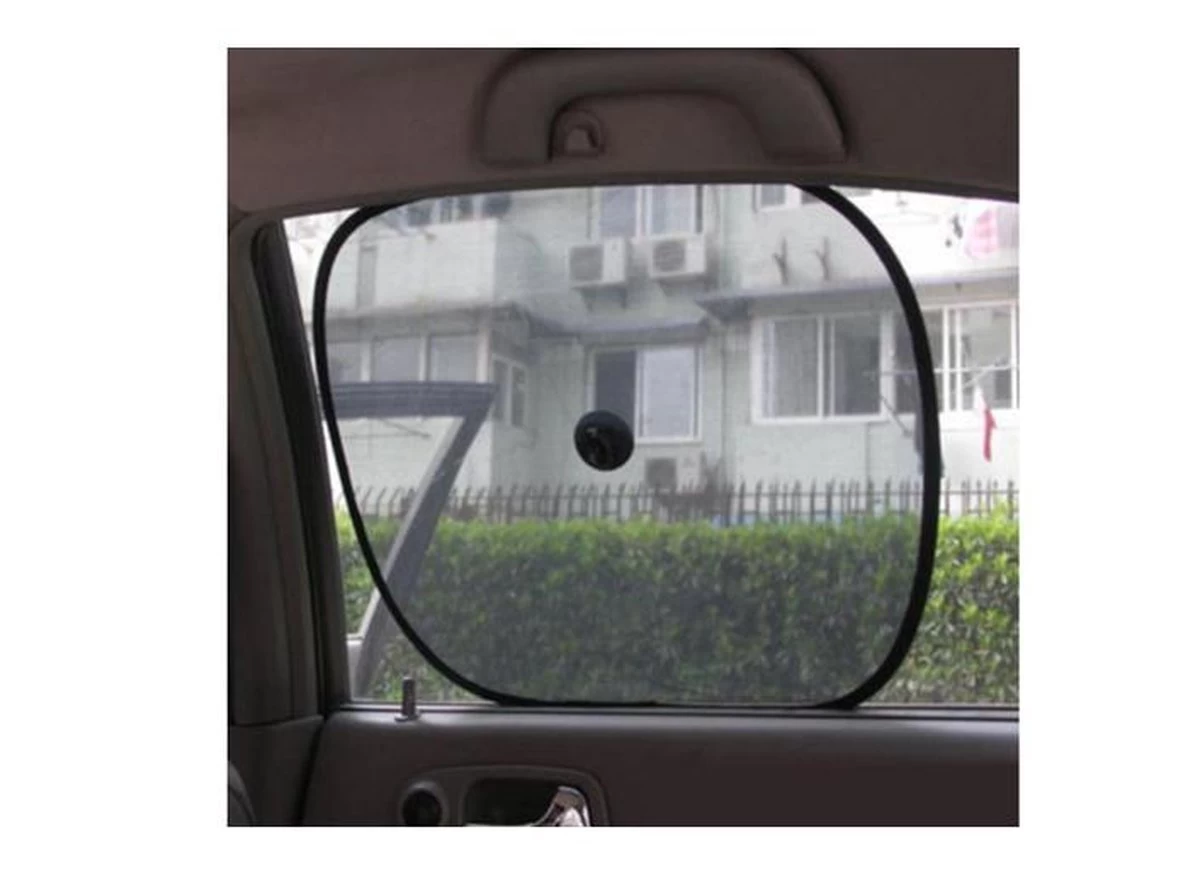 2 Auto Zonneschermen - Raam UV Autozonwering - Sun Blocker Zijraam - Afbeelding 4