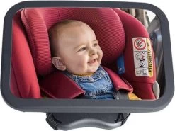 Merkloos Autospiegel Baby - Verstelbare Spiegel Voor In De Auto - Veiligheidsspiegel - Baby Autospiegel