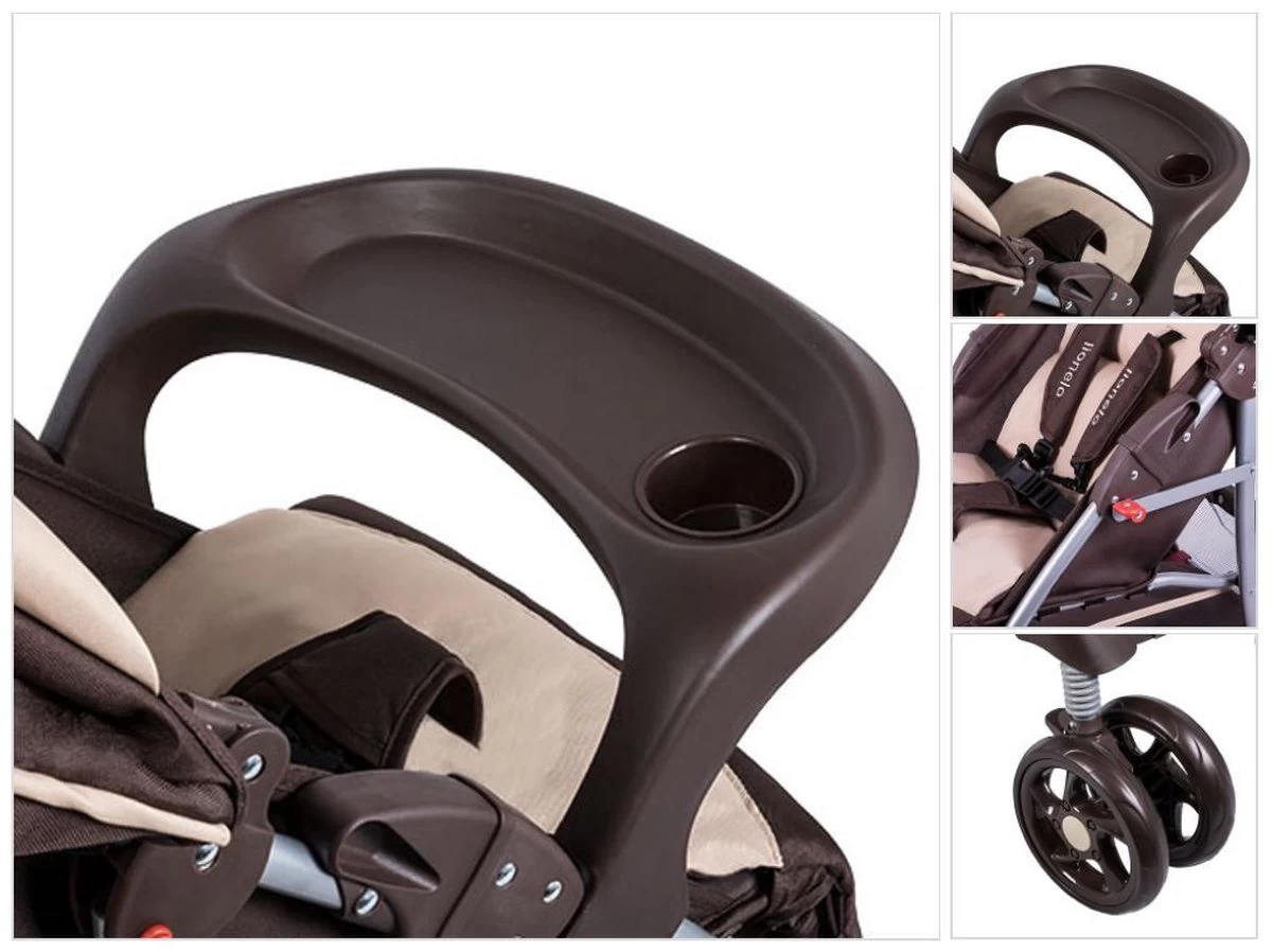 Lionelo Emma Plus – Kinderwagen - Blauw Scandi - 6 Maanden Tot 5 Jaar - Afbeelding 6