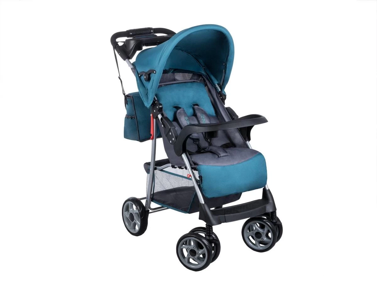 Lionelo Emma Plus – Kinderwagen - Blauw Scandi - 6 Maanden Tot 5 Jaar - Afbeelding 4