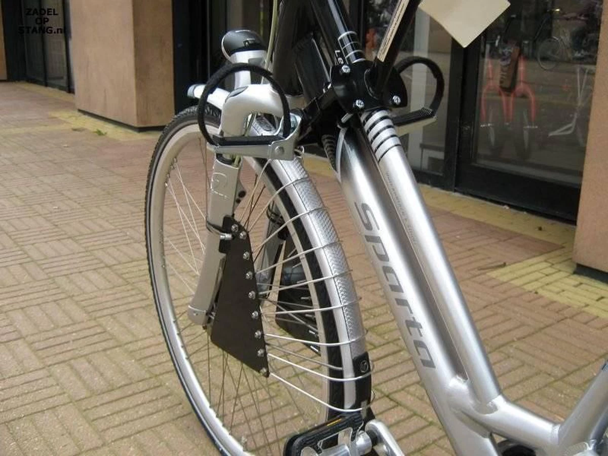 Zadel Op Stang Model 3 Kinderzitje Voor Damesfiets Met Dubbele Stang Met Dikke Onderbuis - Nooit Meer Zwaar Sturen - Afbeelding 5