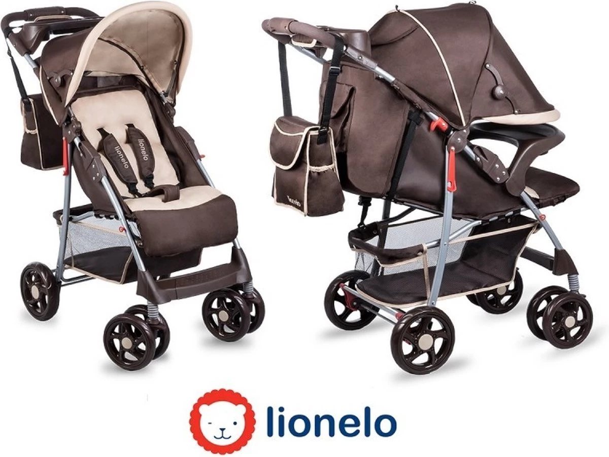 Lionelo Emma Plus – Kinderwagen - Blauw Scandi - 6 Maanden Tot 5 Jaar - Afbeelding 13
