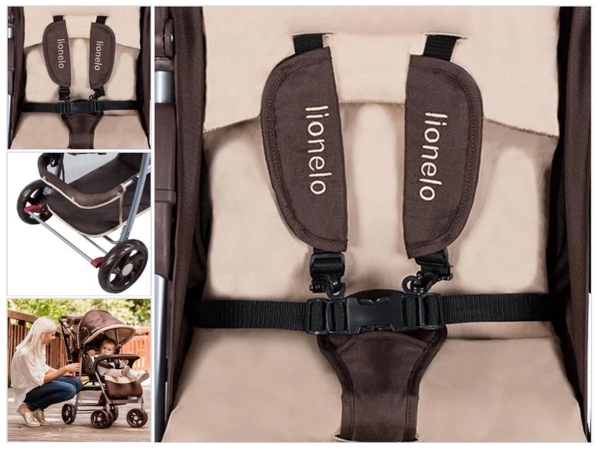 Lionelo Emma Plus – Kinderwagen - Blauw Scandi - 6 Maanden Tot 5 Jaar - Afbeelding 5