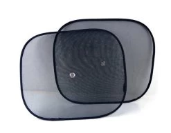 2 Auto Zonneschermen - Raam UV Autozonwering - Sun Blocker Zijraam