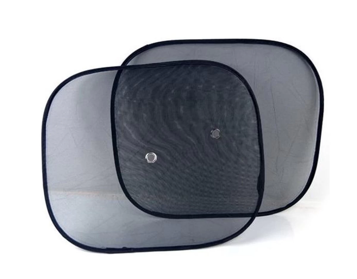 2 Auto Zonneschermen - Raam UV Autozonwering - Sun Blocker Zijraam