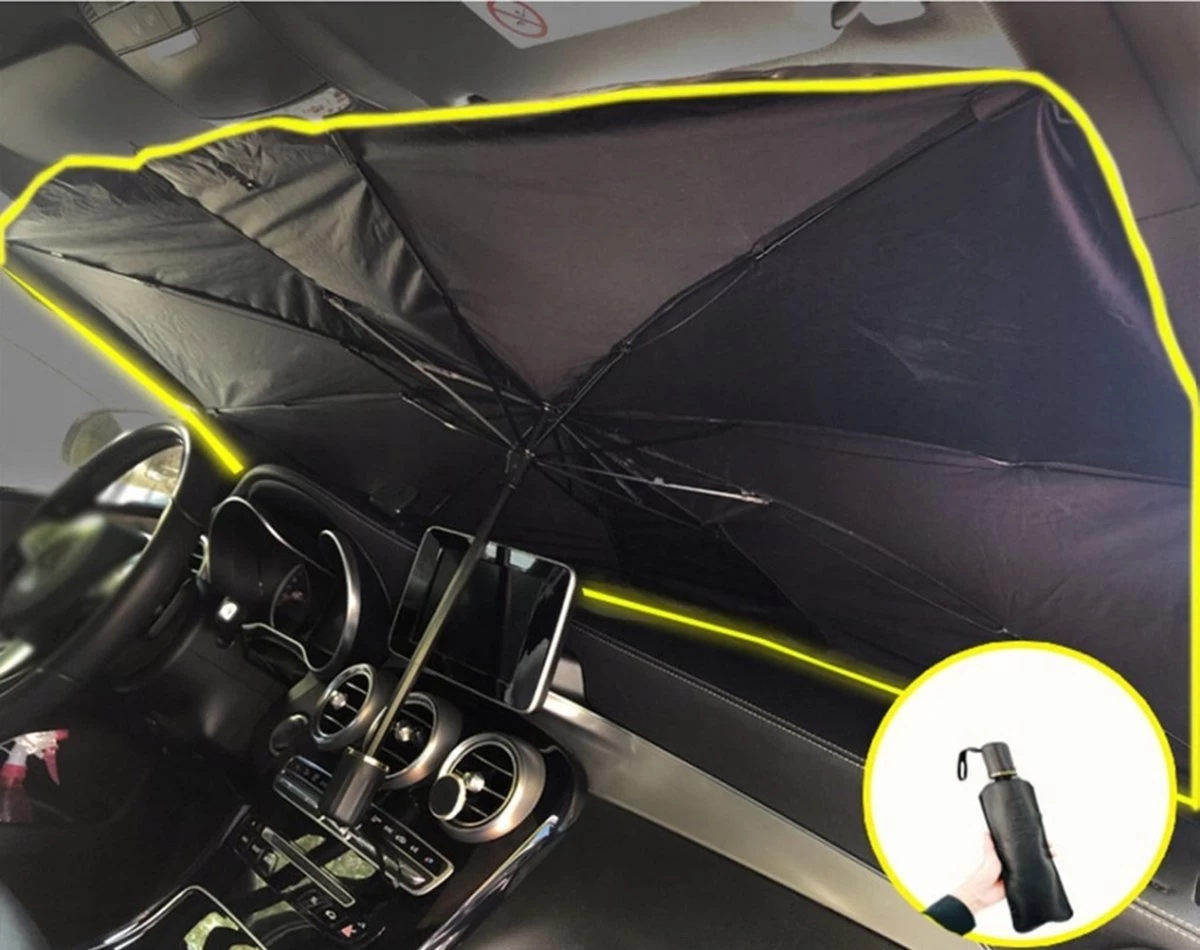 Zonnescherm Auto - Zonwering - Voorruit - UV Protectie - Opvouwbare Paraplu - Rheme - Afbeelding 6