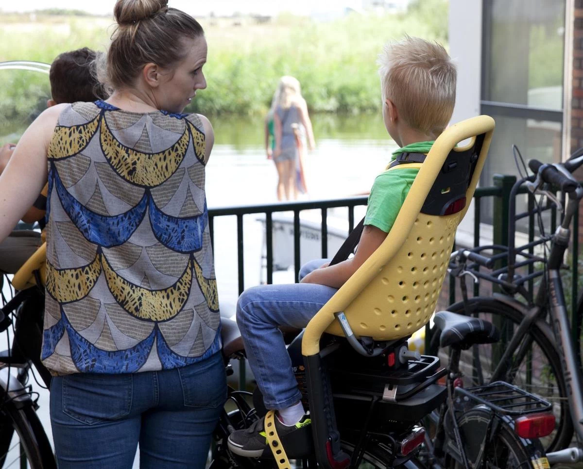 Yepp Fietszitje Maxi Easyfit Achter Zwart - Afbeelding 2