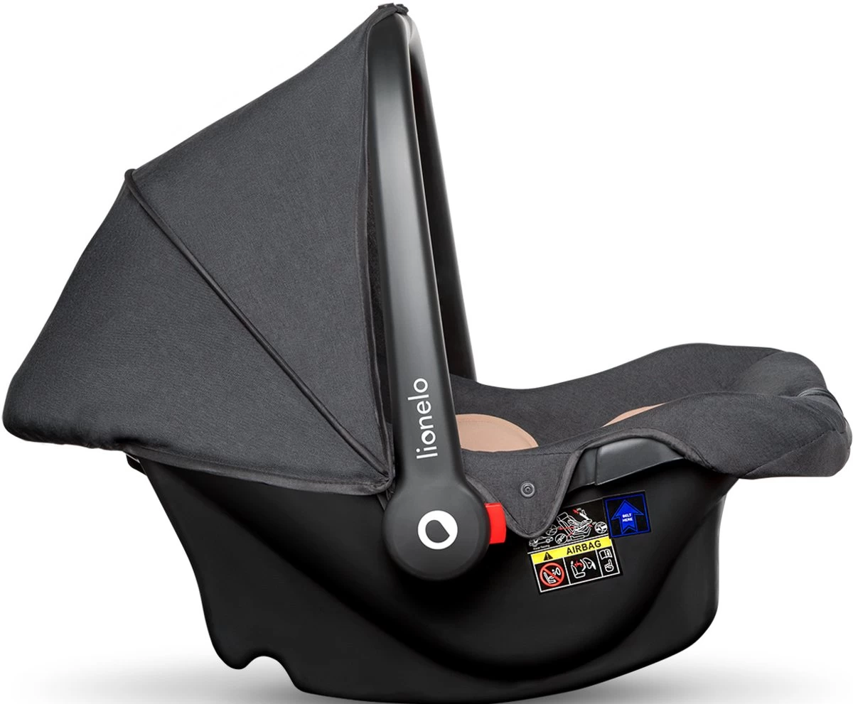 Lionelo Noa Plus - Autostoeltje - Lichtgewicht Constructie - Draagfunctie - Praktische Luifel - Afbeelding 3