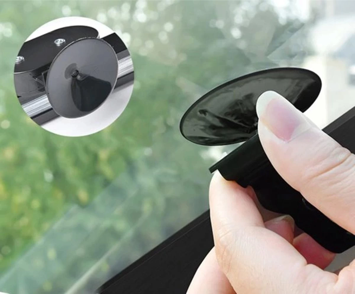 Zonnescherm Auto - Zonwering - Voorruit - UV Protectie - Oprolbaar - Rolgordijn - Rheme - Afbeelding 5