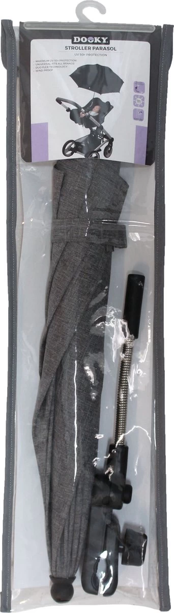 Dooky Parasol Kinderwagen Grijs Gemêleerd - Afbeelding 8