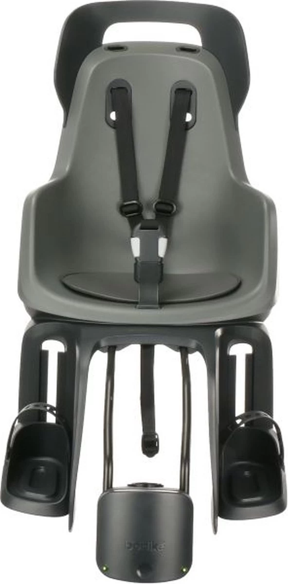 Bobike Maxi Go Fietsstoeltje Achter - Macaron Grey - Afbeelding 5