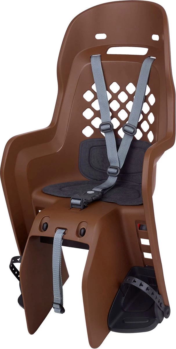 Polisport Joy Maxi CFS Kinderzitje - 2020 Editie - Bruin/Donkergrijs