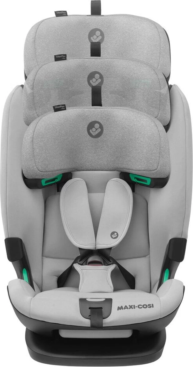 Maxi-Cosi Titan Plus I-Size Autostoeltje - Authentic Grey - Vanaf Ca. 15 Maanden Tot 12 Jaar - Afbeelding 7