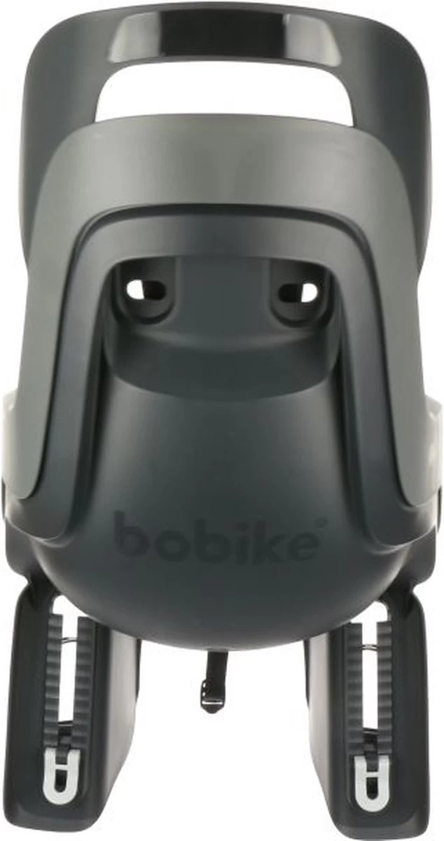 Bobike Maxi Go Fietsstoeltje Achter - Macaron Grey - Afbeelding 2