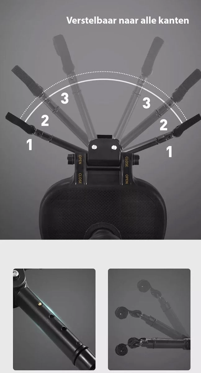 Merkloos Meerijdplankje Universeel Buggy/Kinderwagen - Kinderwagen Accessoire Met Afneembaar Zitje Van Hoogwaardige Kwaliteit - Verstelbaar Meerijdplankje - Afbeelding 5