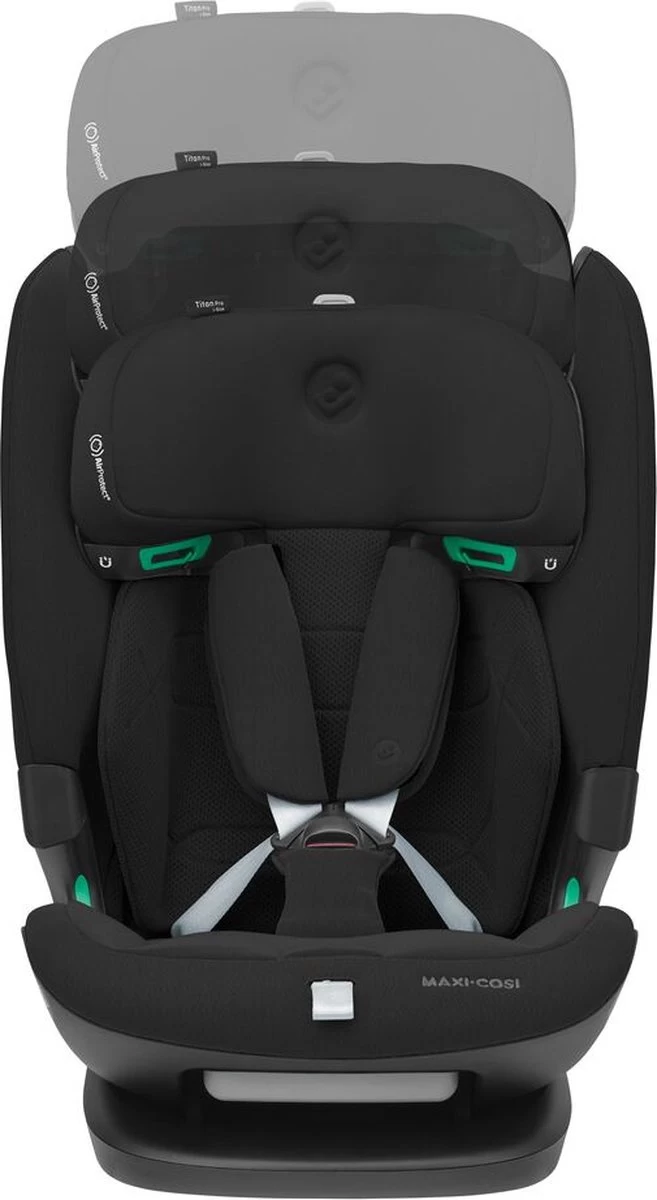 Maxi-Cosi Titan Pro I-Size Autostoeltje - Authentic Black - Vanaf Ca. 15 Maanden Tot 12 Jaar - Afbeelding 8