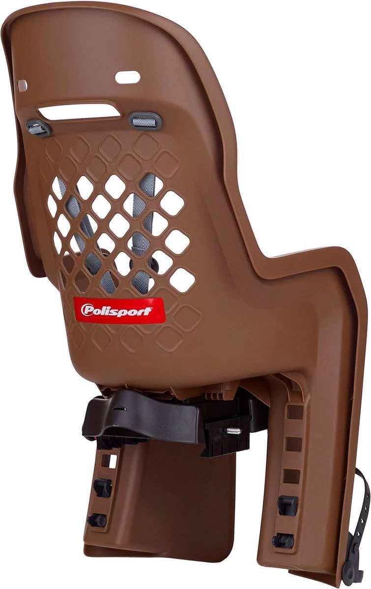 Polisport Joy Maxi CFS Kinderzitje - 2020 Editie - Bruin/Donkergrijs - Afbeelding 7