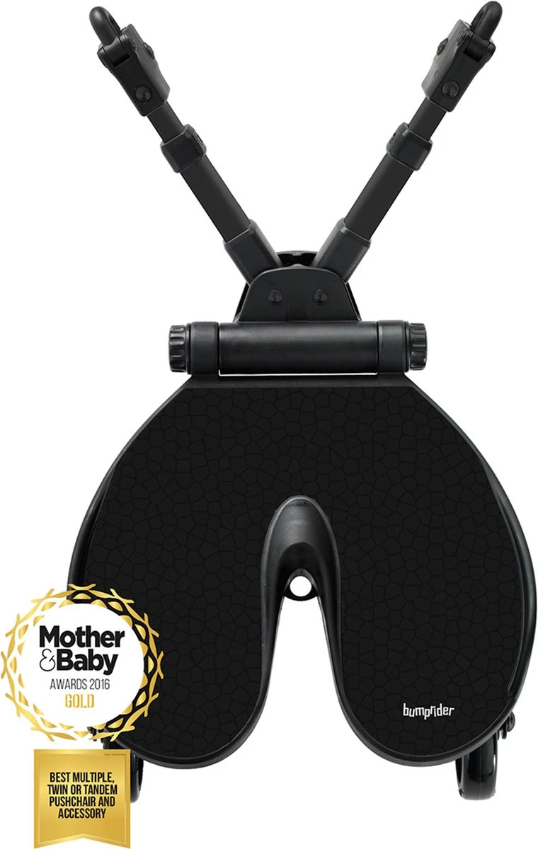 Bumprider - Universeel Meerijdplankje - Zwart - Afbeelding 2