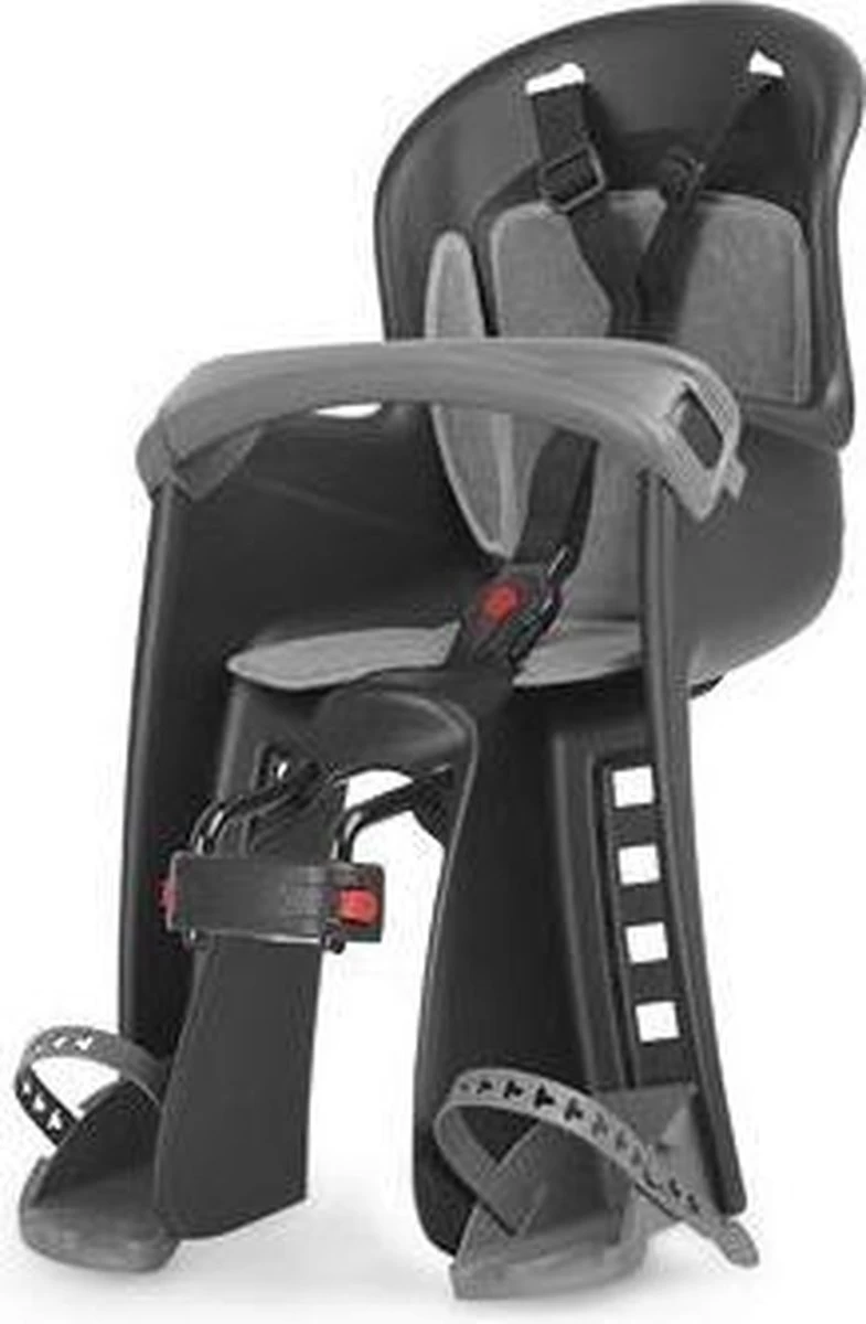 Polisport Bilby Junior Fietsstoeltje Voor - Zwart - Afbeelding 6