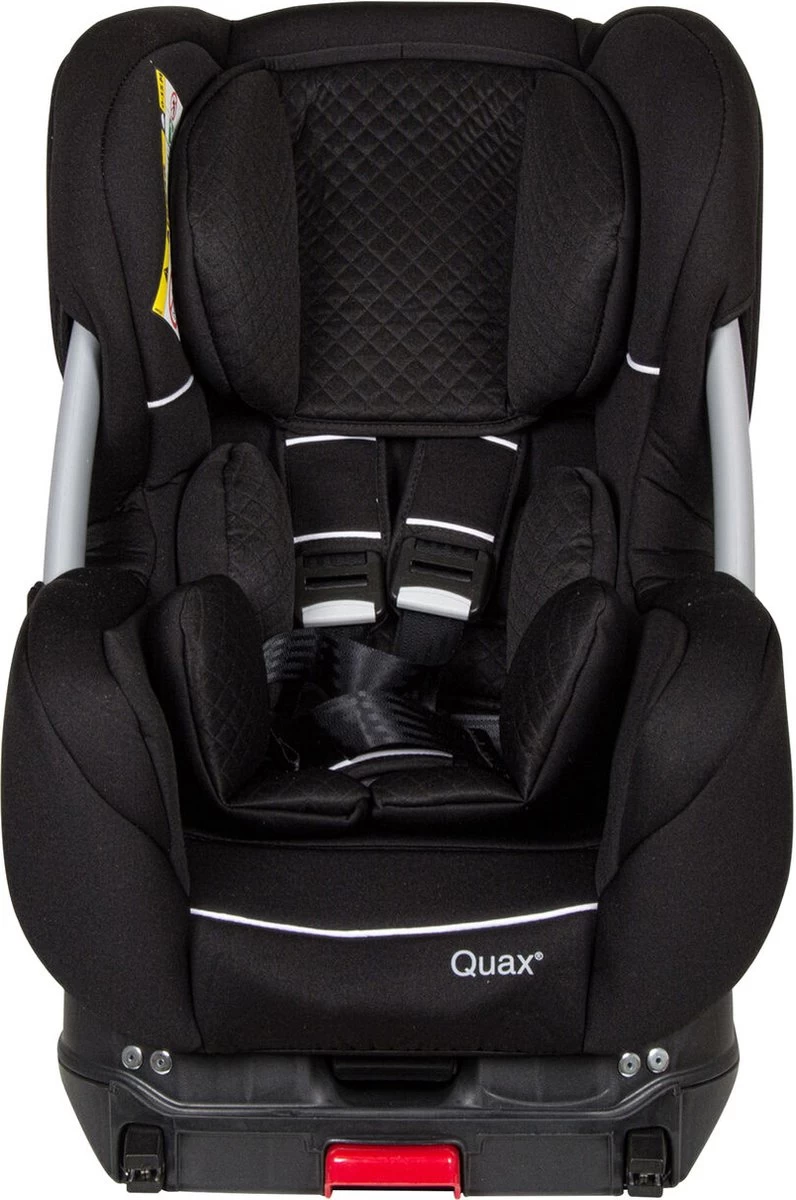 Quax Dino Autostoel I-Size - Zwart - Groep 0/1