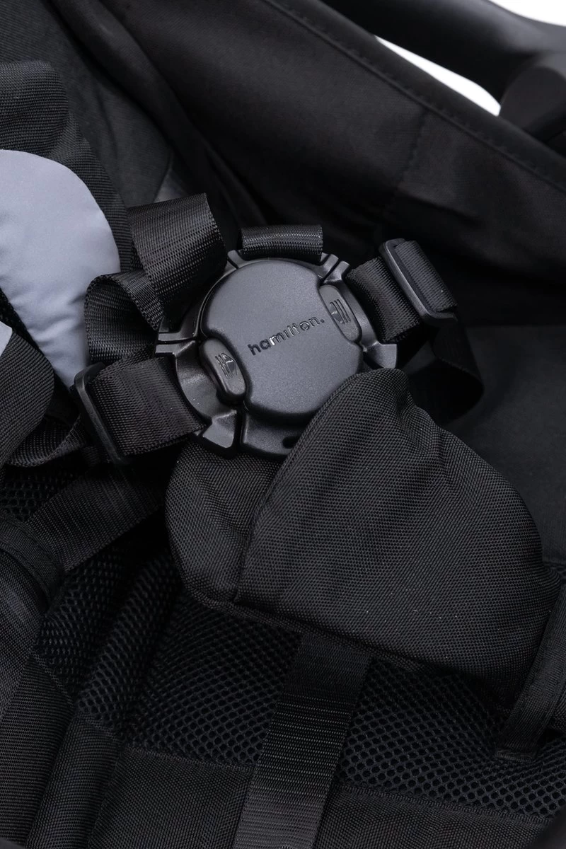 Hamilton By Yoop X1 Plus Buggy – Nieuw, Hoger, Uitgebreider 2023 Model – Premium Stroller Met One Hand Folding Technologie – Zwart – Lichte, Verstelbare En Wendbare Kinderwagen Met Vele Gemakken - Afbeelding 8