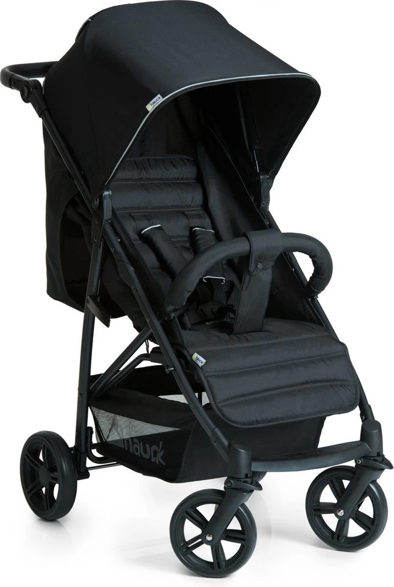 Hauck Rapid 4 Kinderwagen - Zwart Zilver