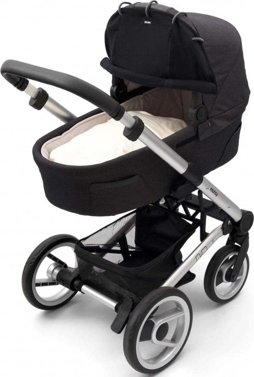 Dooky Universal Cover Zonnescherm Kinderwagen - Uni Zwart - Afbeelding 6
