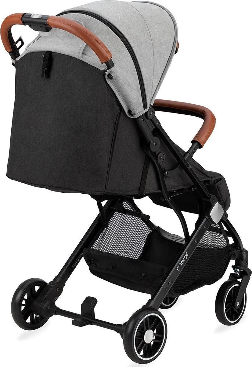 MoMi Wandelwagen Estelle - Grey - Afbeelding 9