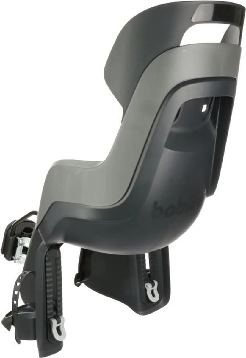 Bobike Maxi Go Fietsstoeltje Achter - Macaron Grey - Afbeelding 6