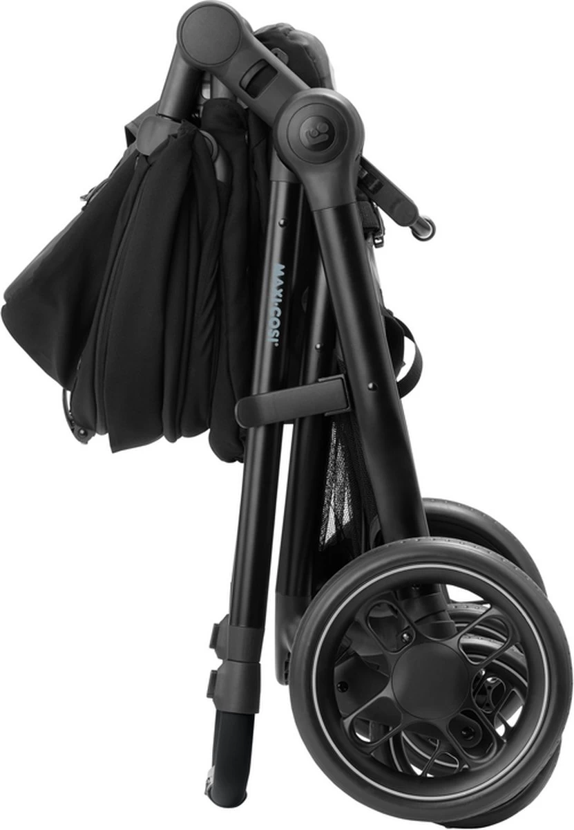 Maxi-Cosi Zelia³ Kinderwagen - Essential Black (zwart Frame + Zwart Leer) - Afbeelding 13