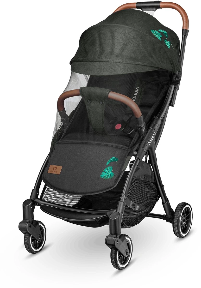 Lionelo Buggy Julie One - Kinderwagen Premium - Automatisch Opvouwen - Wandelwagen Tot 22 Kg - Comfortabele Zitje - Afbeelding 16