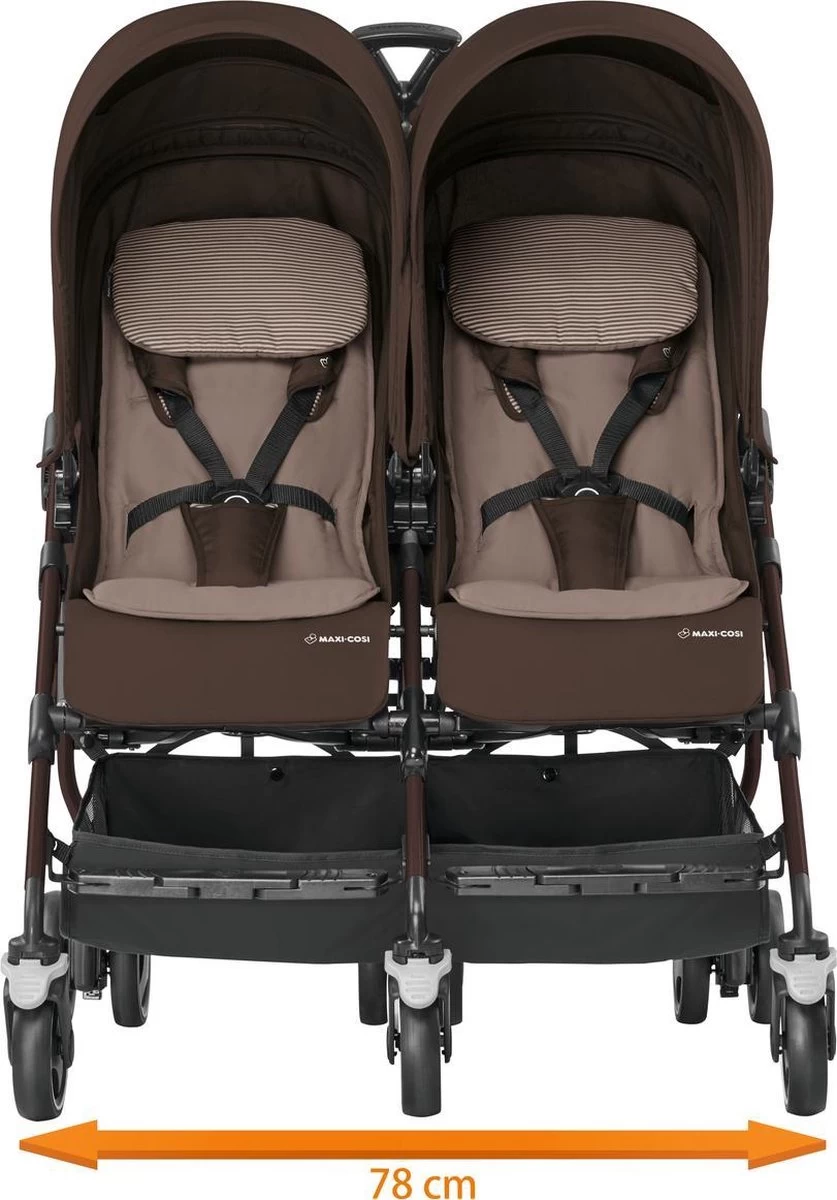 Maxi-Cosi Dana For2 - Duo Kinderwagen - Earth Brown