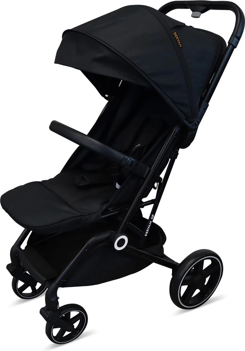 Deryan Luxe XP Buggy XL - Compact Lichtgewicht - Zwart - Afbeelding 7