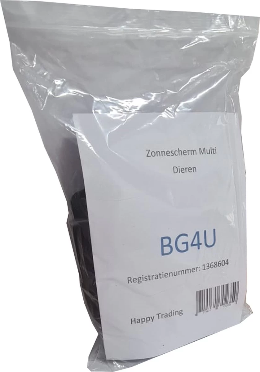 Merkloos Zonnescherm Auto Zijruit Kind - Zonwering Auto Zelfklevend - UV Protectie - Autozonnescherm Voor Kinderen - 2 Stuks - Dieren Multi Colour - Afbeelding 4