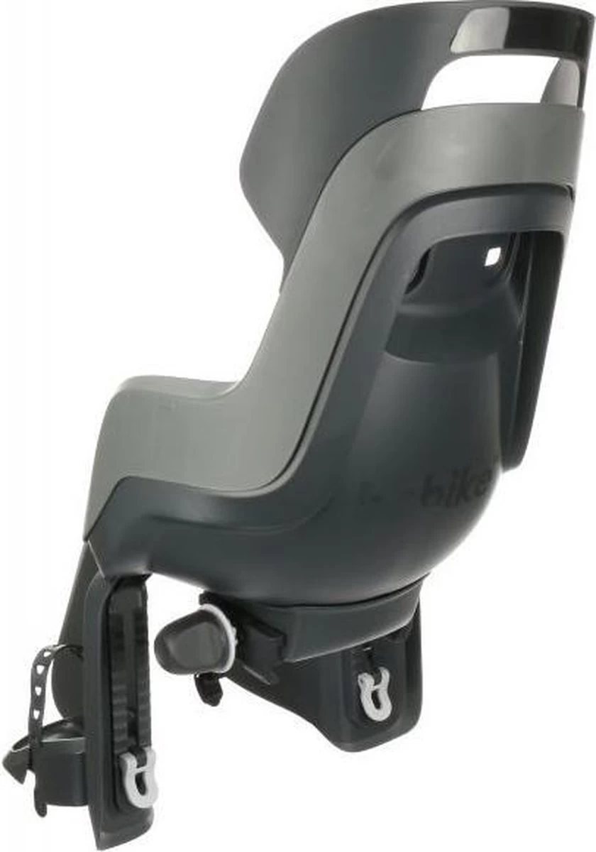 Bobike Maxi Go Fietsstoeltje Achter BD - Macaron Grey - Afbeelding 6