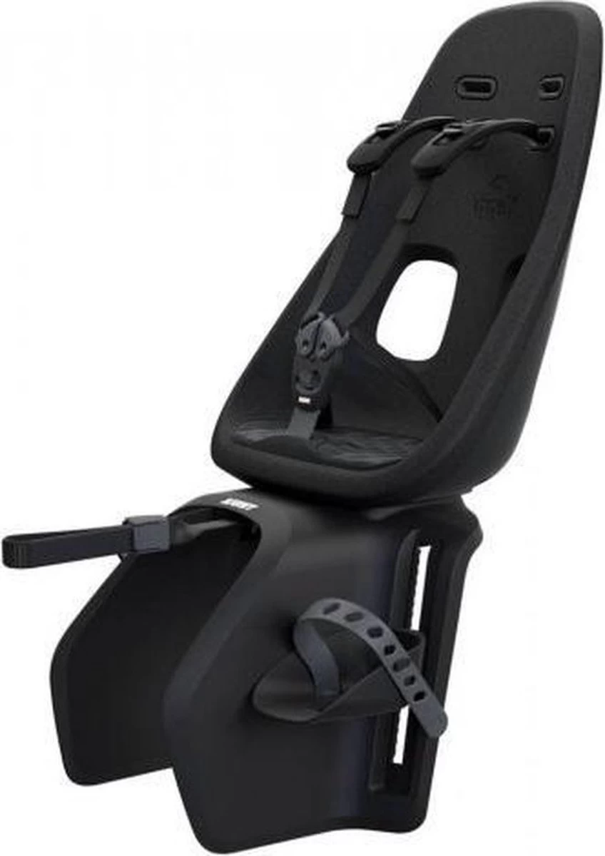 Thule Yepp Nexxt Maxi Fietsstoeltje Bagagedrager Achter Lichtgewicht Geschikt Voor E-Bikes - Zwart - Afbeelding 2