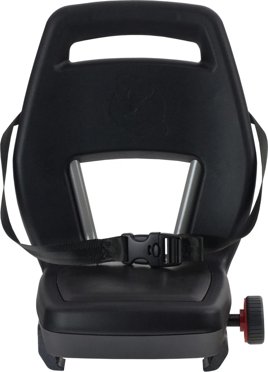 Qibbel 6+ Junior Fietsstoeltje Achter - Legergroen Met Zwart Kussentje - Afbeelding 15
