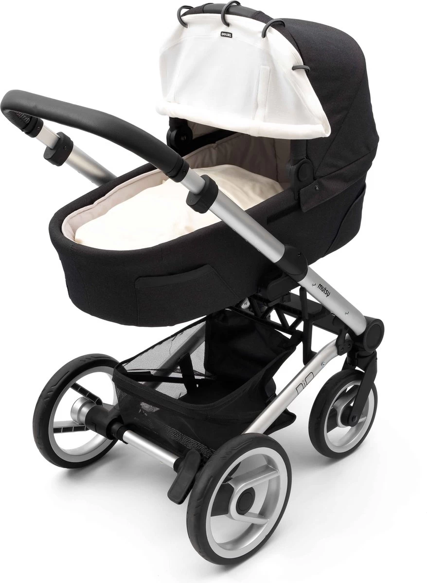 Dooky Universal Cover Zonnescherm Kinderwagen - Crème - Afbeelding 2
