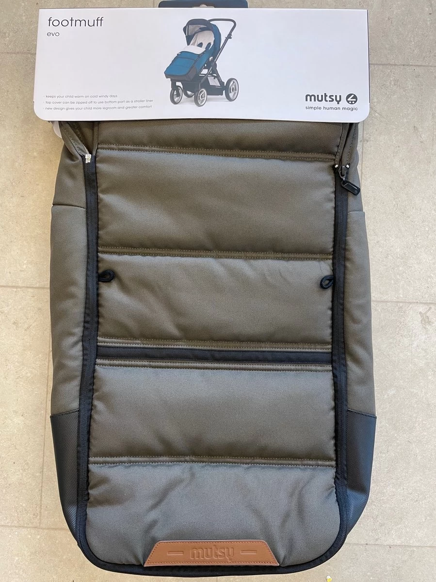 Merkloos Footmuff-EVO-Voetenzak-Olive-Green