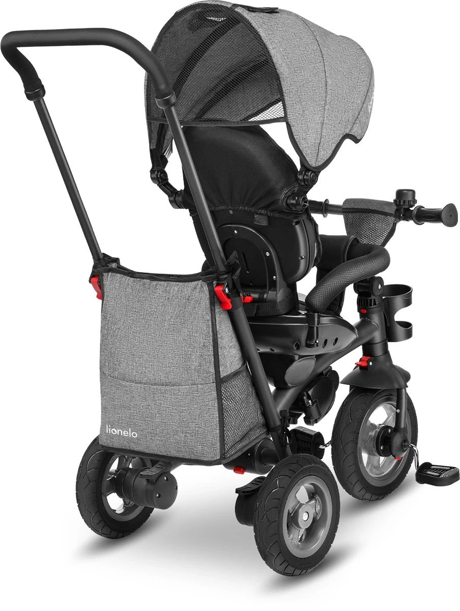 Lionelo Tris - Loopfiets - Draaibaar Stoel - Snel Opvouwsysteem - Tot 25kg - Afbeelding 3