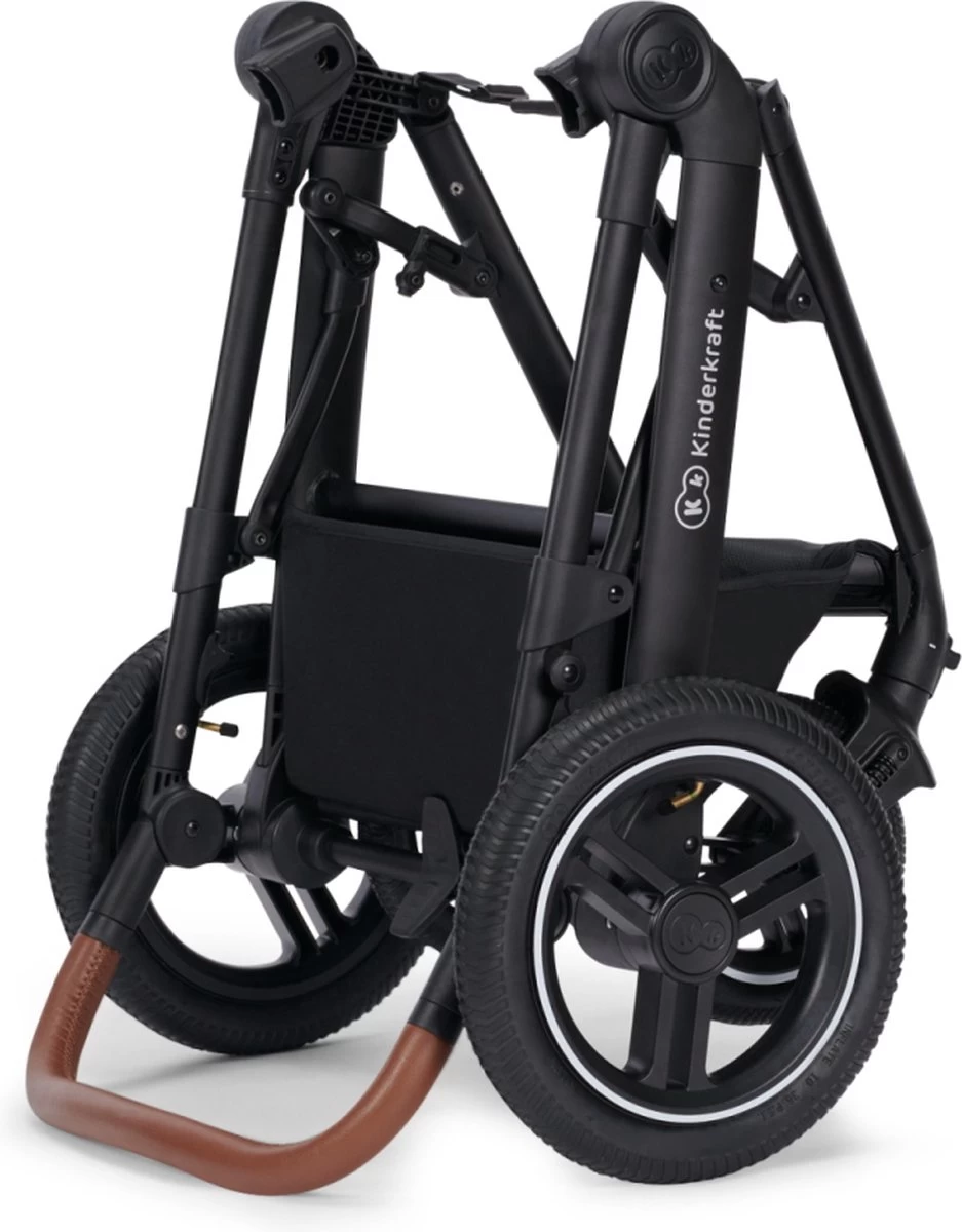 Kinderkraft B-Tour Ash Grey 3-in-1 Combi Kinderwagen Incl. Autostoel KSBTOU00DGR3000 - Afbeelding 6